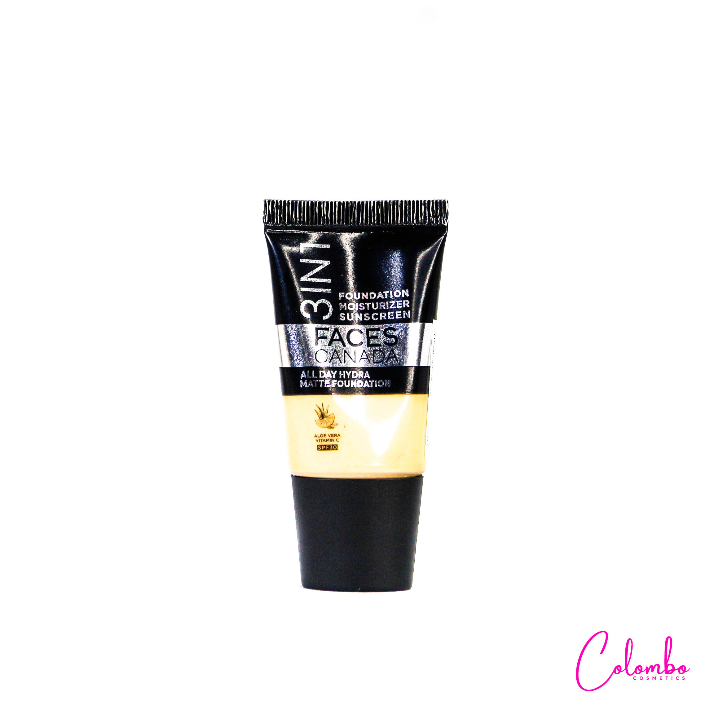 Faces Canada 3 in 1 Foundation Moisturizer Sunscreen